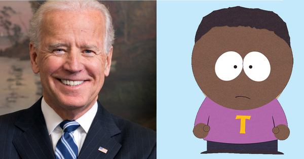 Joe Biden picks Token Black from South Park for VP