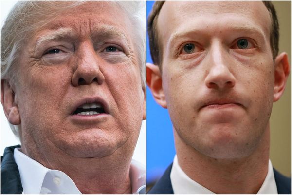 Facebook bans Nazi campaign ads, for using extremist Trump cult symbols
